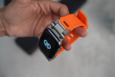Titanium Buckle Band With Silicone Strap For Apple Watch 44MM 45MM 46MM Series 4 5 6 7 8 9 10 SE SE 2 Gen