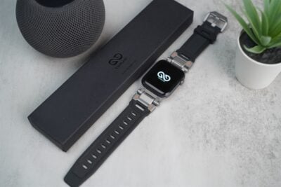 Titanium Buckle Band With Silicone Strap For Apple Watch 44MM 45MM 46MM Series 4 5 6 7 8 9 10 SE SE 2 Gen