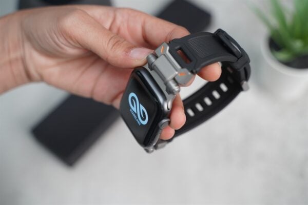 Titanium Buckle Band With Silicone Strap For Apple Watch 44MM 45MM 46MM Series 4 5 6 7 8 9 10 SE SE 2 Gen - Image 60