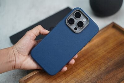Slim PU Leather Case with Rubberized Interior (Magsafe Compatible)