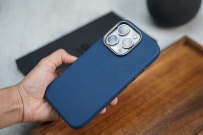 Slim PU Leather Case with Rubberized Interior (Magsafe Compatible)