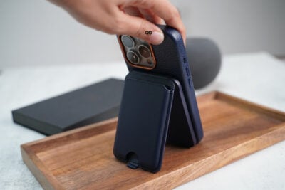 MagSafe Vegan Leather Card Holder and Stand