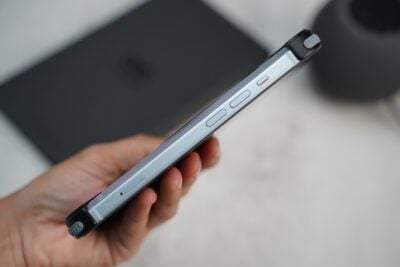 Frameless Armored Case with Kickstand Feature