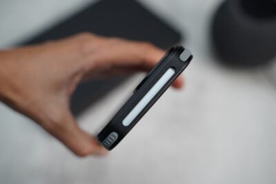 Frameless Armored Case with Kickstand Feature