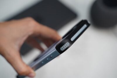 Frameless Armored Case with Kickstand Feature