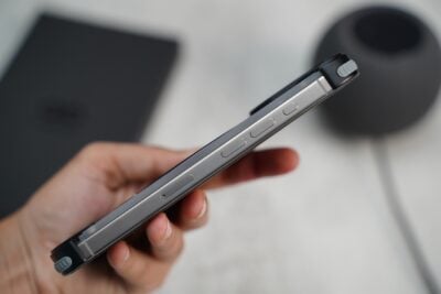 Frameless Armored Case with Kickstand Feature