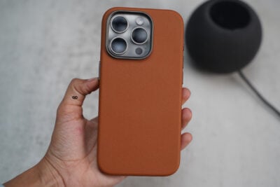 Slim PU Leather Case with Rubberized Interior (Magsafe Compatible)