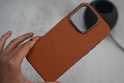 Slim PU Leather Case with Rubberized Interior (Magsafe Compatible)