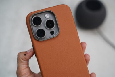 Slim PU Leather Case with Rubberized Interior (Magsafe Compatible)