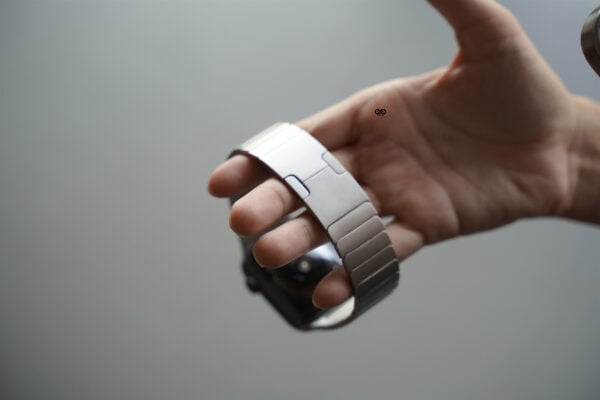 Real Titanium Link Strap Metal Belt For Apple Watch 44MM 45MM 46MM Series 4 5 6 7 8 9 10 SE SE 2 Gen - Image 3