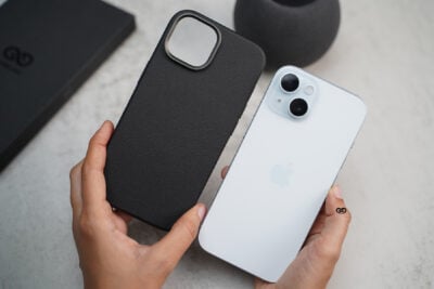 Slim PU Leather Case with Rubberized Interior (Magsafe Compatible)
