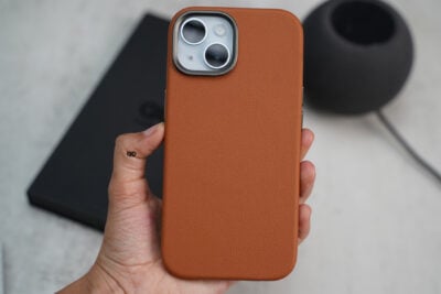 Slim PU Leather Case with Rubberized Interior (Magsafe Compatible)