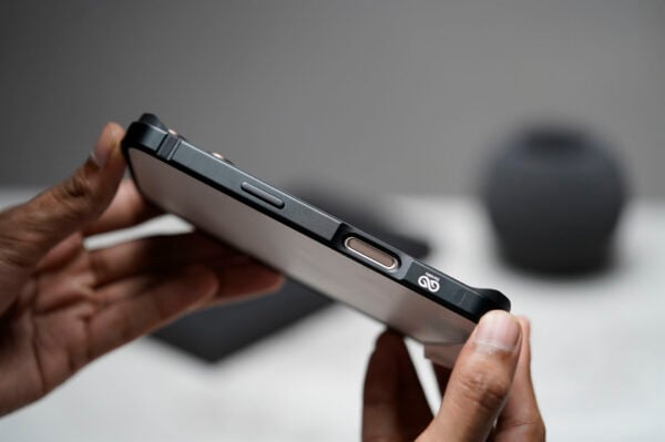 Black Fiber Bumper for iPhone 16 Pro Max (Bumper, not a Case) - Image 7