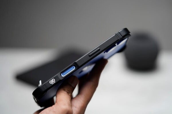 Black Fiber Bumper for iPhone 16 Pro Max (Bumper, not a Case) - Image 5