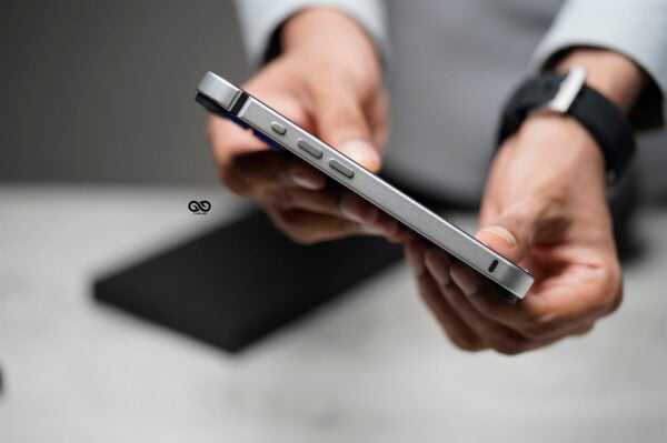 Silver Fiber Bumper for iPhone 16 (Bumper, not a Case) - Image 7