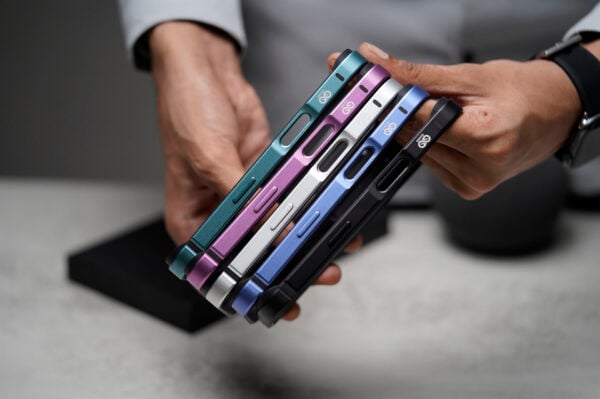 Black Fiber Bumper for iPhone 16 Pro Max (Bumper, not a Case) - Image 6