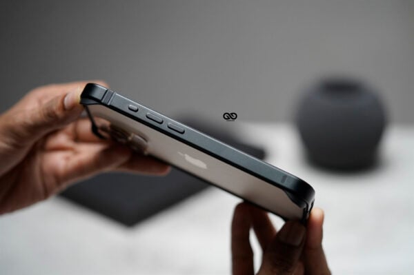 Black Fiber Bumper for iPhone 16 Pro Max (Bumper, not a Case) - Image 8