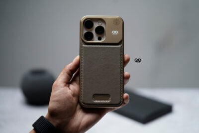 Vegan Leather Case With Titanium Frame
