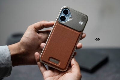 Vegan Leather Case With Titanium Frame