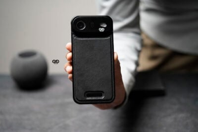 Vegan Leather Case With Titanium Frame