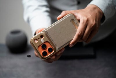 Vegan Leather Case With Titanium Frame