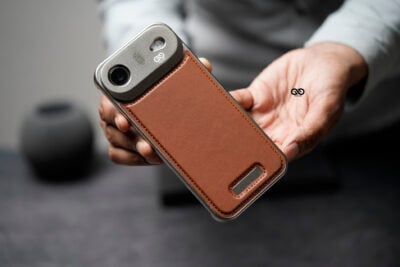 Vegan Leather Case With Titanium Frame