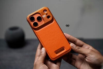 Vegan Leather Case With Titanium Frame
