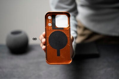 Vegan Leather Case With Titanium Frame