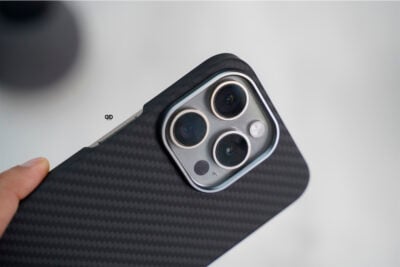 Magsafe Real Aramid Carbon Fiber Case With Open Side For iPhone 14 Pro