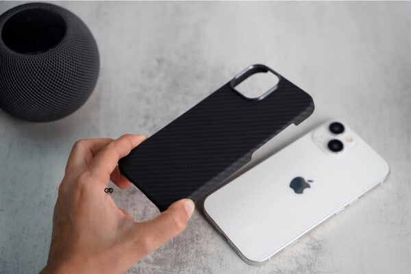 Magsafe Real Aramid Carbon Fiber Case With Open Side For iPhone 14 Pro - Image 18