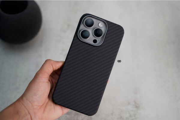 Magsafe Real Aramid Carbon Fiber Case With Open Side For iPhone 14 Pro - Image 20