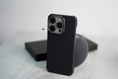 Magsafe Real Aramid Carbon Fiber Case With Open Side For iPhone 14 Pro