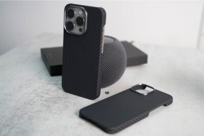 Magsafe Real Aramid Carbon Fiber Case With Open Side For iPhone 14 Pro