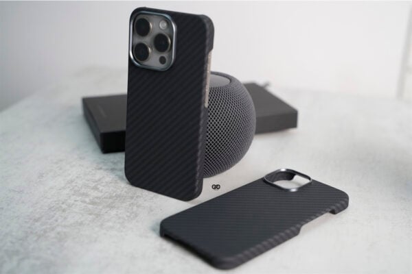 Magsafe Real Aramid Carbon Fiber Case With Open Side For iPhone 14 Pro - Image 7