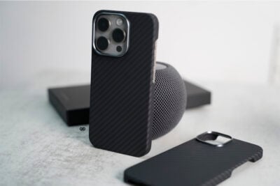 Magsafe Real Aramid Carbon Fiber Case With Open Side For iPhone 14 Pro