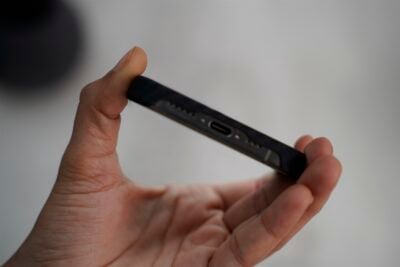 Magsafe Real Aramid Carbon Fiber Case With Open Side For iPhone 14 Pro