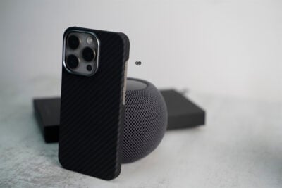 Magsafe Real Aramid Carbon Fiber Case With Open Side For iPhone 14 Pro