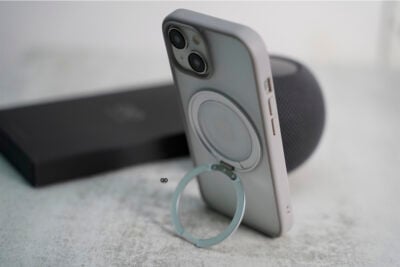 Natural Shockproof Slim Case with 360 Degree Rotatable Magsafe Ring For iPhone 15/15Pro/15Pro max