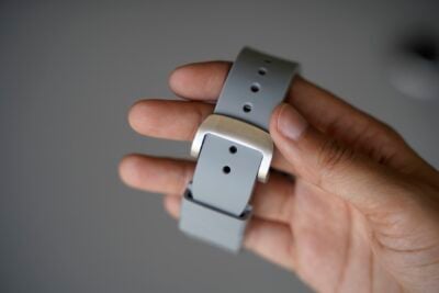 Vented FKM Rubber Band With 316L Buckle Closure For Apple Watch 49 MM Series Ultra/Ultra 2