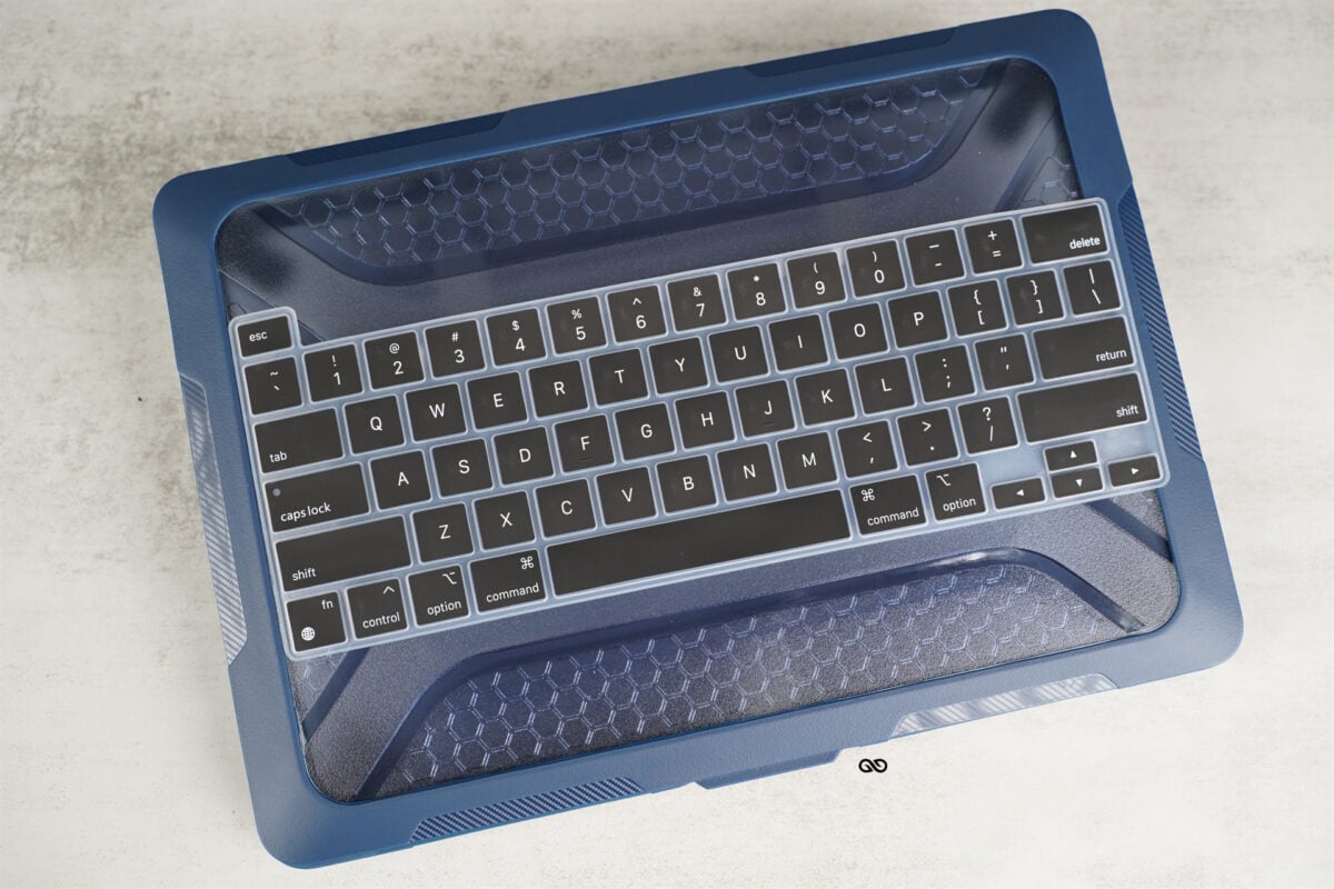 Blue Slim Rubberized TPU Bumper Cover For MacBook Pro 13 inch Touchbar A1706 A1708 A1989 A2159
