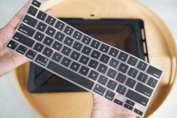 Black Slim Rubberized TPU Bumper Cover For MacBook Air 15.3 inch 2025/2024/2023 M4/M3/M2 Air A3241/A3114/A2941 - Image 8