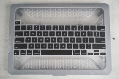 Grey Slim Rubberized TPU Bumper Cover For MacBook Pro 13 inch 2020/2021/2022 M1/M2 A2338 A2251 A2289