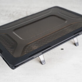 Black Slim Rubberized TPU Bumper Cover For MacBook Air 13 inch 2020/2021 M1 Air A2337 A1932 A2179