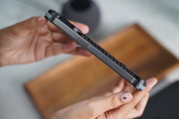 Carbon Texture Edition-Frameless Armored Case with Kickstand Feature - Image 11