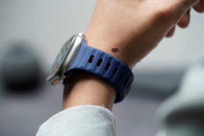 Deep Navy Waterproof Silicone Sports Band for Apple Watch 49 MM Series Ultra/Ultra 2