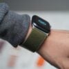 Nylon Fabric Watch Strap for Apple Watch 44MM 45MM 46MM Series 4 5 6 7 8 9 10 11 (SE 2 3 Gen)