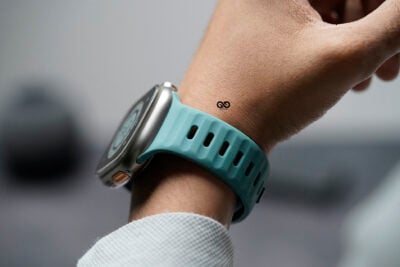 Sea Green Waterproof Silicone Sports Band for Apple Watch 49 MM Series Ultra/Ultra 2