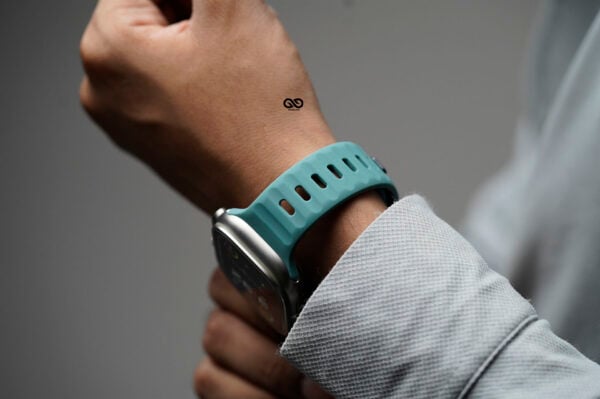 Sea Green Waterproof Silicone Sports Band for Apple Watch 49 MM Series Ultra/Ultra 2 - Image 5