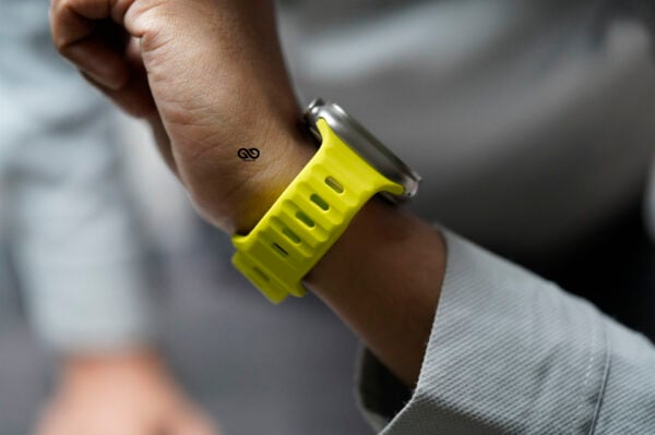 Volta Neon Fluorescent Waterproof Silicone Sports Band for Apple Watch 49 MM Series Ultra/Ultra 2 - Image 6