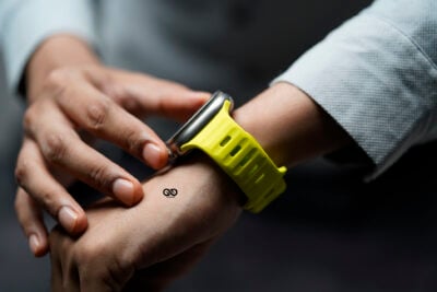 Volta Neon Fluorescent Waterproof Silicone Sports Band for Apple Watch 49 MM Series Ultra/Ultra 2